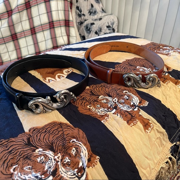 ? Amazing Vintage leather belt main image 6